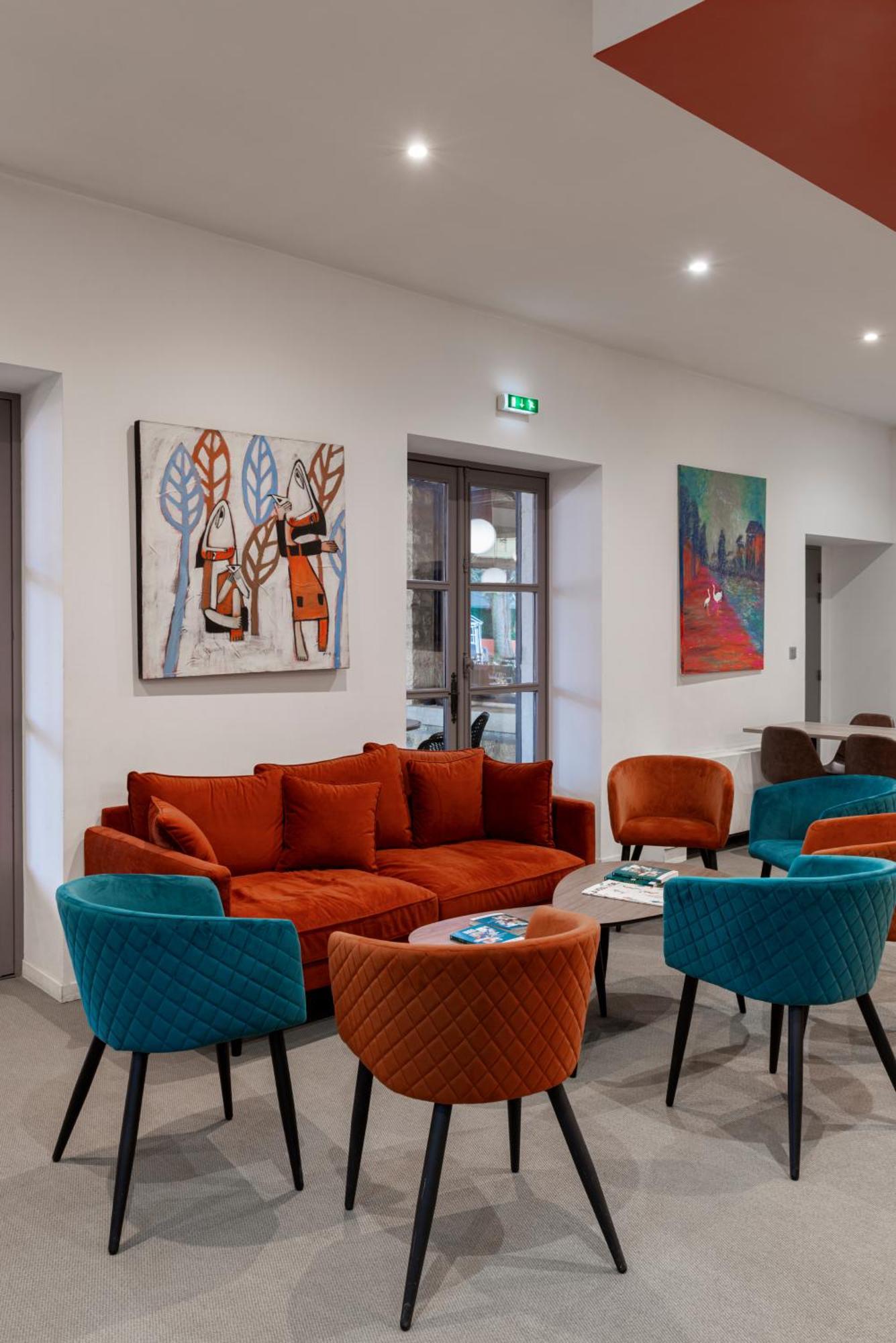 Logis Hotel-Restaurant Saint Romain Anse Eksteriør bilde